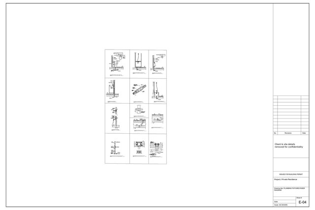 MEP Design Package - Residence (17 Sheets, Permit Set) – image 9 of 11