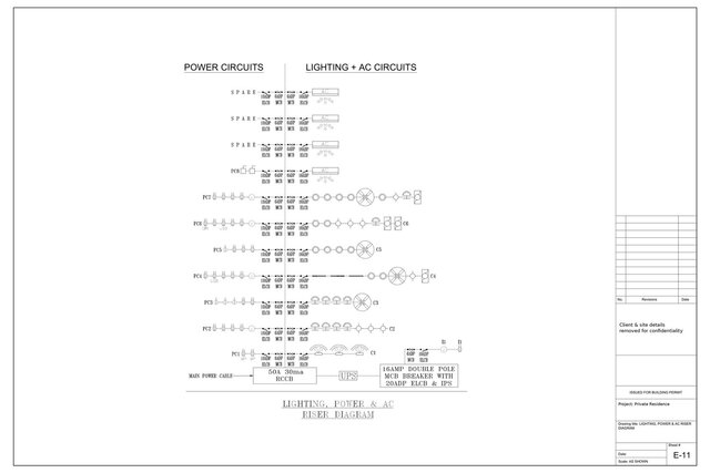 MEP Design Package - Residence (17 Sheets, Permit Set) – image 2 of 11