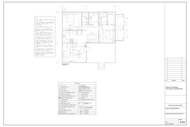 MEP Design Package - Residence (17 Sheets, Permit Set) – image 5 of 11