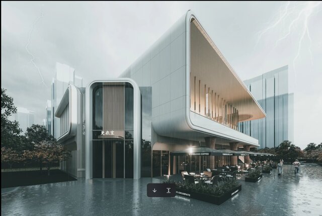 3D model of SICHUAN INTERNATIONAL FRIENDSHIP CENTER BADMINTON GYMNASIUM