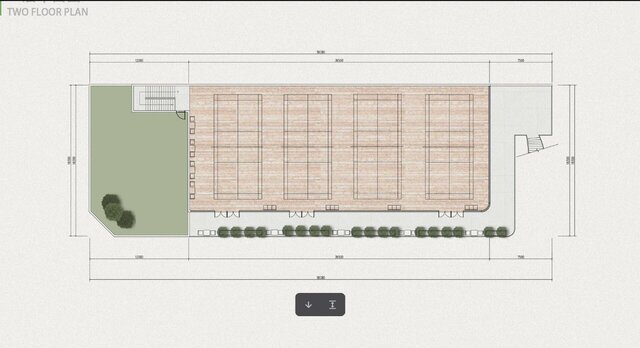 3D model of SICHUAN INTERNATIONAL FRIENDSHIP CENTER BADMINTON GYMNASIUM