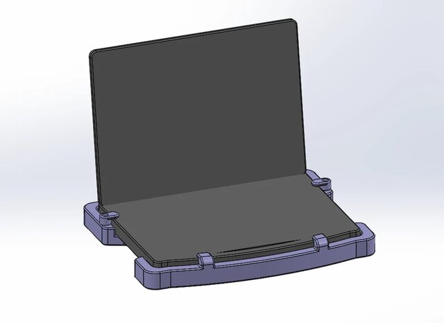 PRINTABLE SCREEN HOLDER FOR TOUGH BOOK