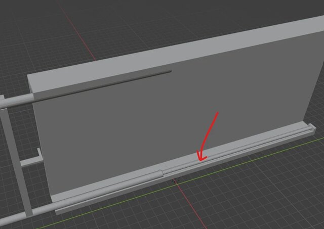 3D model of PRINTABLE SCREEN HOLDER FOR TOUGH BOOK