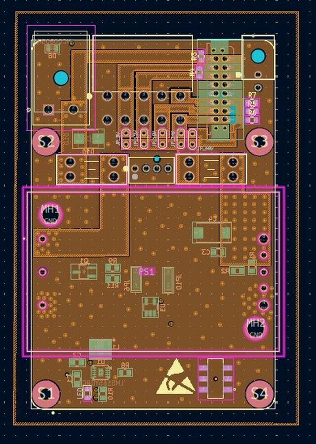4-Layer Power Distribution Board: PCB Design Review and DFM – image 5 of 7