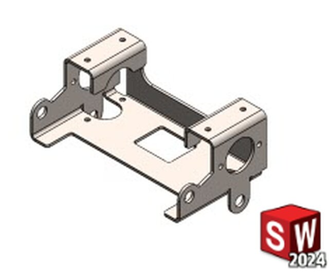Precision Sheet Metal Chassis Bracket Design