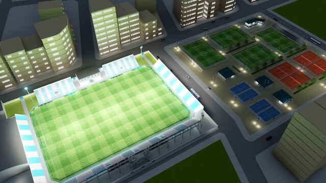 Football Stadium & Sports Complex