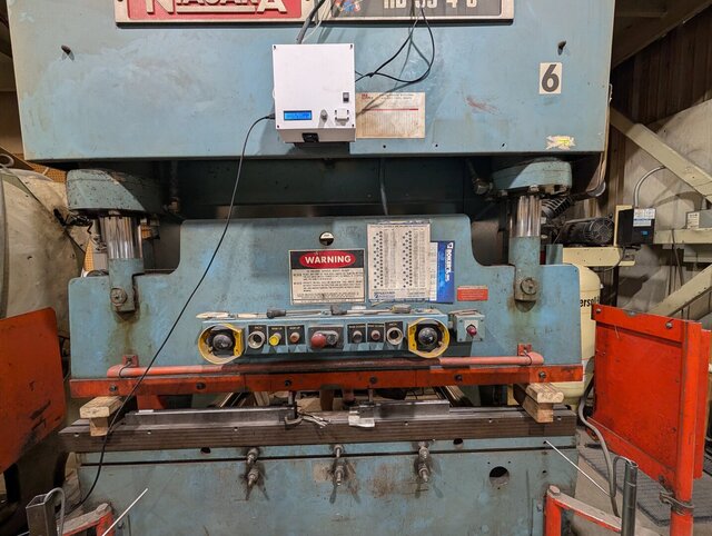 Custom Brake Press Control System Retrofit