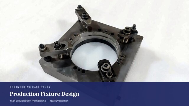 Custom Manufacturing Fixture Design