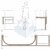 Custom Reception Desk Technical & Production Drawings