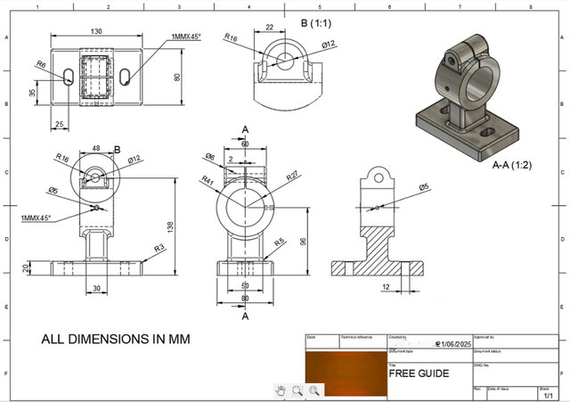 Free Guide – 3D CAD Design & 2D Technical Drawing