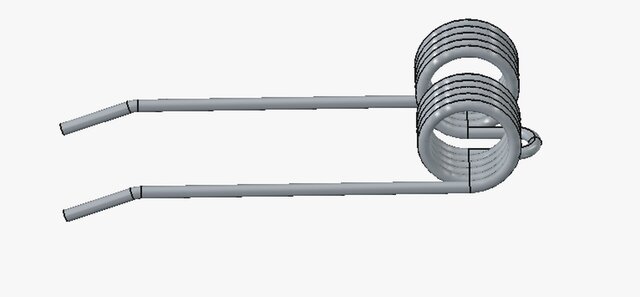 Double Torsion Spring Model