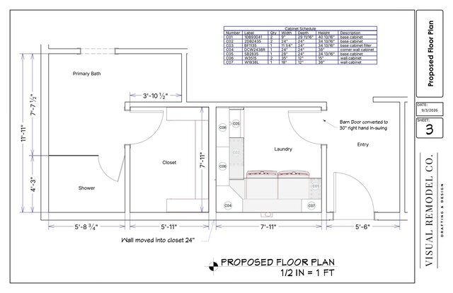 3D model of Laundry Room Remodel | Chief Architect 3D Visualization