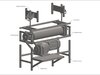 Chain-Driven Industrial Roller Machine Assembly design by ndseng