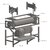 Chain-Driven Industrial Roller Machine Assembly
