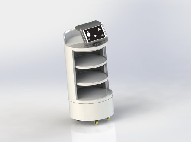 Autonomous Waiter Robot Design