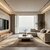 Contemporary Living Room Interior Render
