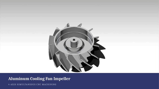 3D model of High-Performance Centrifugal Impeller Design
