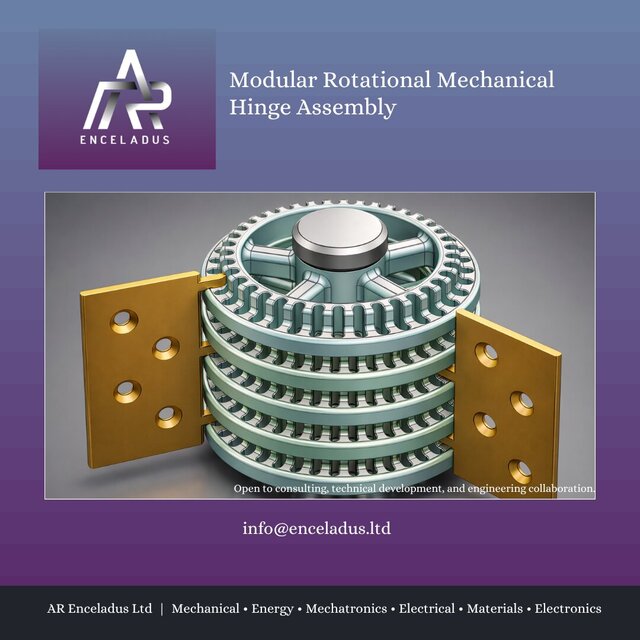 Modular Rotational Mechanical Hinge Assembly
