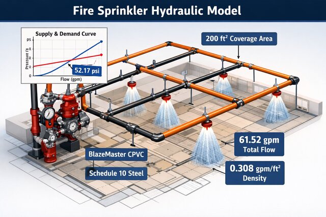 Permit-Ready Fire Sprinkler Design