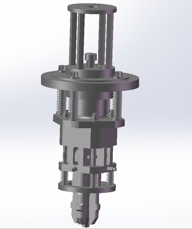 Heavy-Duty Drum Lifting Gripper Mechanism for Overhead Crane