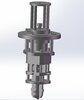 Heavy-Duty Drum Lifting Gripper Mechanism for Overhead Crane design by justinz