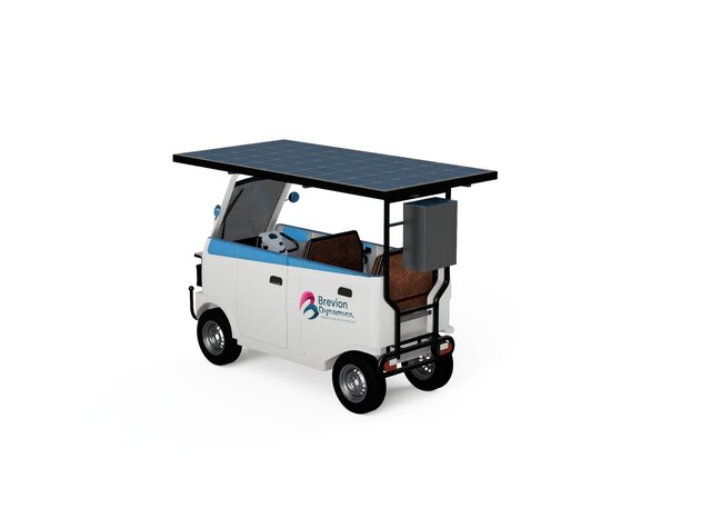 Solar-Powered Electric UTV / Golf Cart Concept