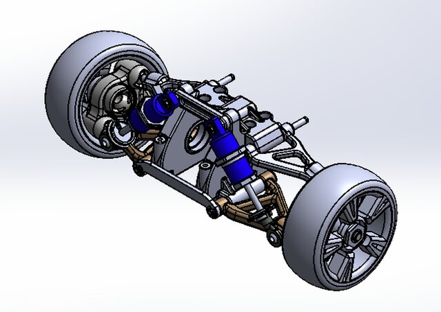Solid Works Car suspension design
