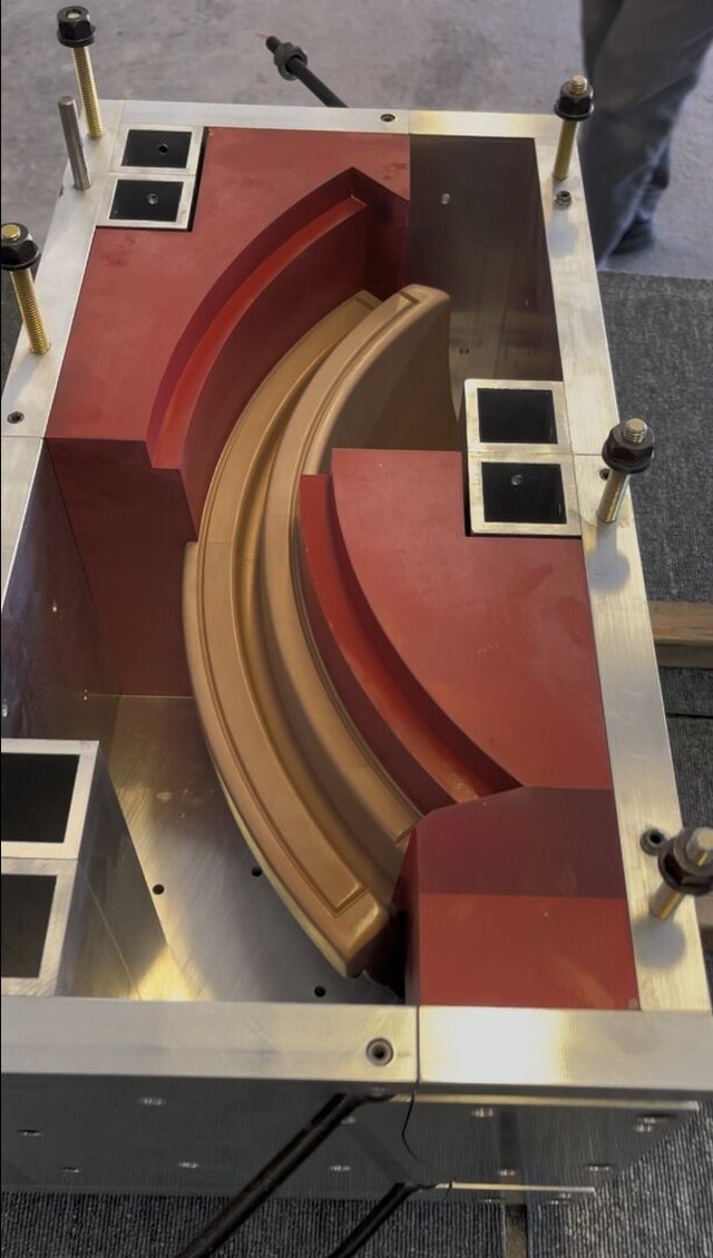 3D model of Production Tooling Design | Custom Concrete Oven