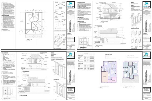 3D model of PERMIT PLANS SET FOR SINGLE FAMILY RESIDENCE - GA.