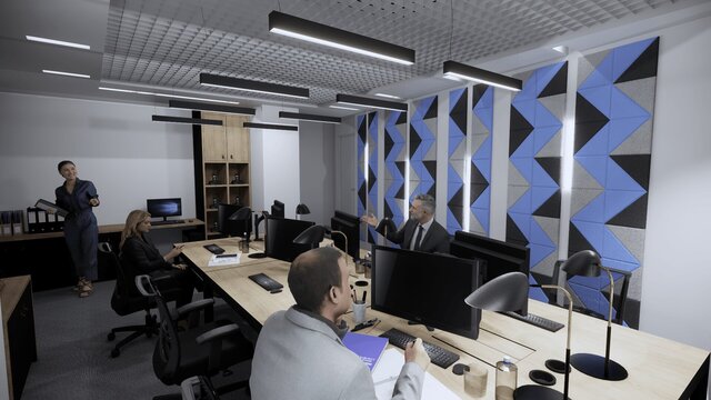 Modern Office Workspace & Commercial Interior Design