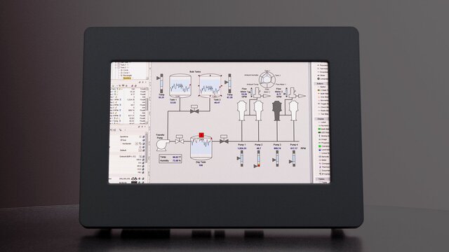 3D model of Industrial IP68 HMI Enclosure | DFM & Production-Ready Design