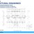 Structural Drawings – Reinforced Concrete Structure (Foundation, Columns, Beams, Slabs)