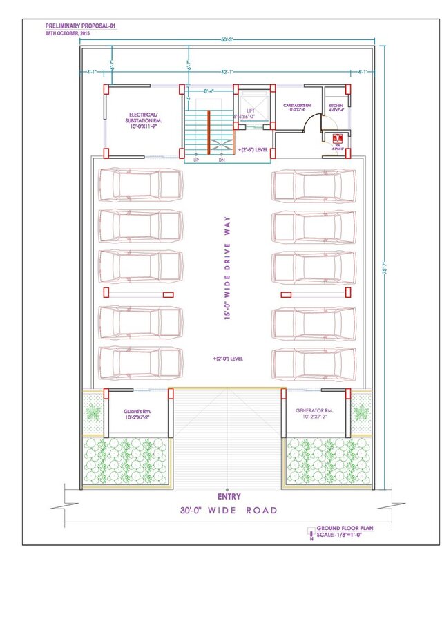 Design of a 10 Storied Apartment Building in Uttara, Dhaka. – image 3 of 25