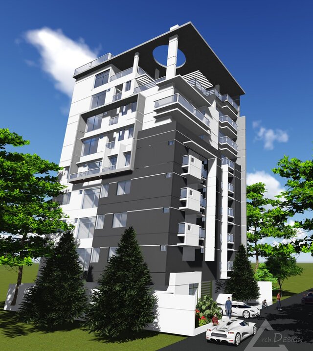 Design of a 10 Storied Apartment Building in Uttara, Dhaka. – image 15 of 25
