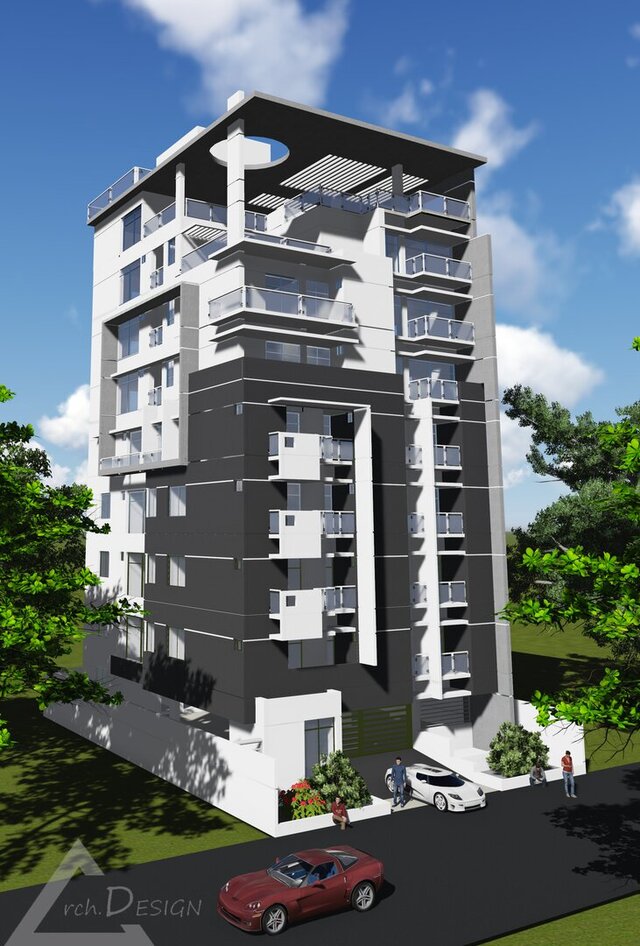 Design of a 10 Storied Apartment Building in Uttara, Dhaka. – image 21 of 25