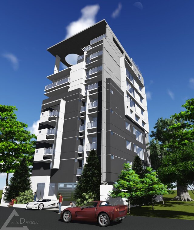 Design of a 10 Storied Apartment Building in Uttara, Dhaka. – image 22 of 25