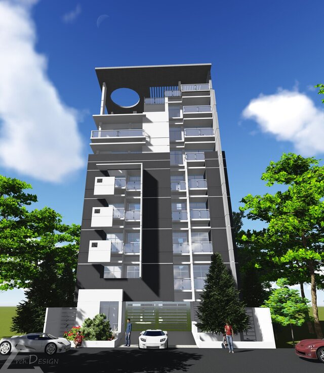 Design of a 10 Storied Apartment Building in Uttara, Dhaka. – image 17 of 25