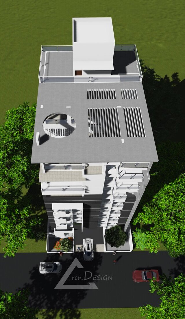 Design of a 10 Storied Apartment Building in Uttara, Dhaka. – image 18 of 25