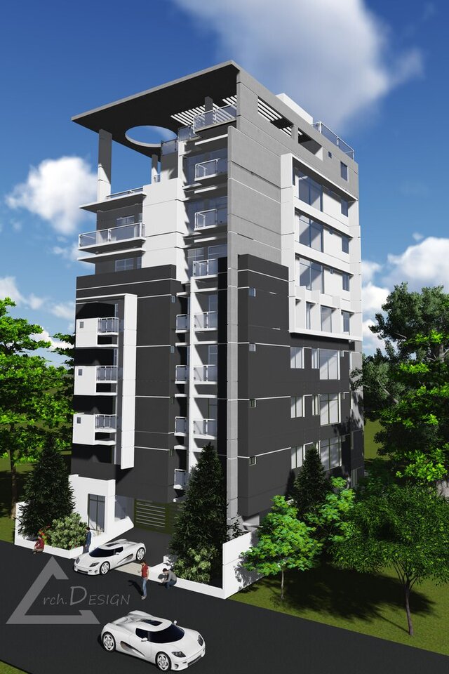 Design of a 10 Storied Apartment Building in Uttara, Dhaka. – image 19 of 25