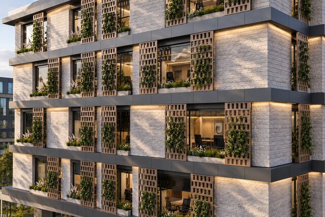 3D model of FACADE DESIGN | VISUALIZATION