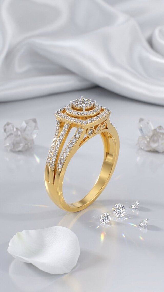 3D model of Jewelry Rendering