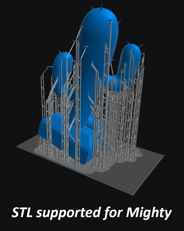 prepare stl for resin printing – image 2 of 12