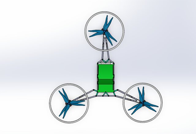 SOLIDWORKS Drone Design – 3D CAD Modeling & Assembly – image 2 of 3