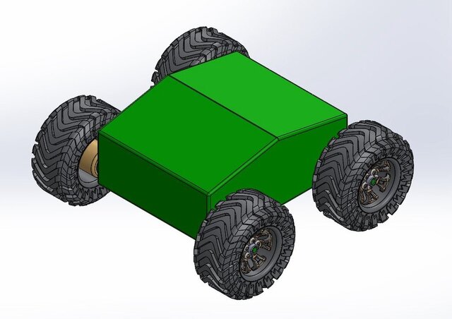 3D model of dual-powered-tire-inflating-system