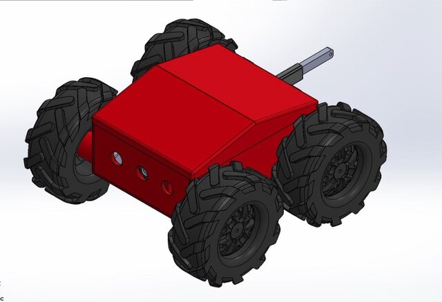 3D model of dual-powered-tire-inflating-system