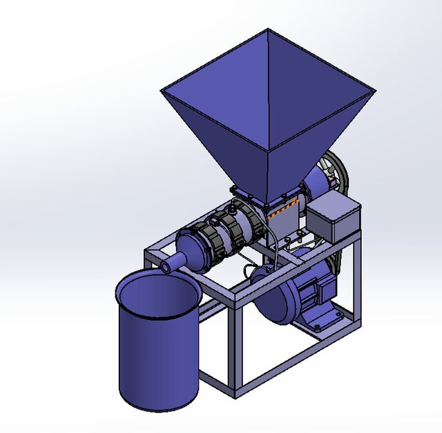 3D model of dual-powered-tire-inflating-system