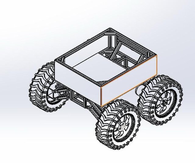 3D model of dual-powered-tire-inflating-system