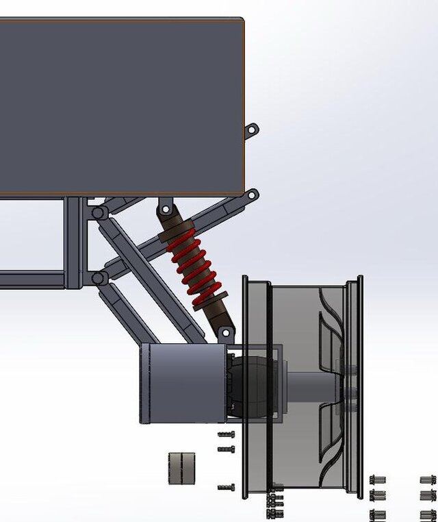 3D model of dual-powered-tire-inflating-system