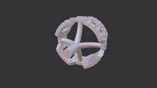 3D model of STL for gold casting