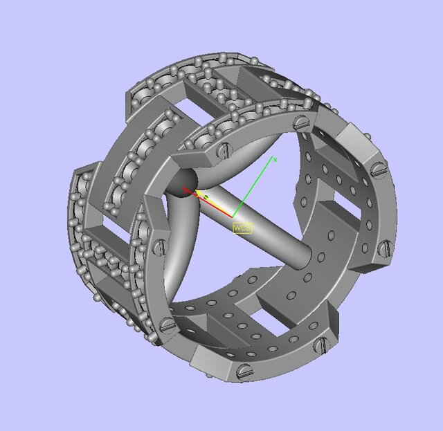 3D model of STL for gold casting